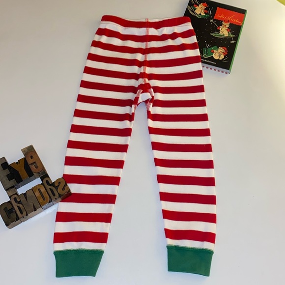 🎄HANNA ANDERSSON Kid’s Unisex Candy Cane Striped Pajama Pants - Picture 5 of 8